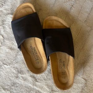 NAOT Never worn black sandals size 7/38